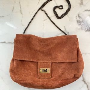 FREE PEOPLE HOBO SUEDE BAG